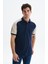 Erkek Regular Fit Basic % 100 Pamuk Pike Reglan Kollu Polo Yaka Tişört Y29374354602 3