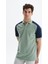 Erkek Regular Fit Basic % 100 Pamuk Pike Reglan Kollu Polo Yaka Tişört Y29374354602 3