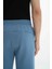 Erkek Regular Fit Cepli Arka Cep Fermuarlı Basic 3 İplik Şardonlu Dar Paça Lastikli Eşofman Altı K26174680001 6