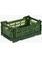 Haki Renkli Katlanabilir Mini Saklama Kutusu, Pratik ve Şık Tasarım, 26 cm 1