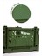 Haki Renkli Katlanabilir Mini Saklama Kutusu, Pratik ve Şık Tasarım, 26 cm 5