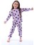Kız Çocuk Kedi Desenli Uzun Kollu Pijama Takımı 1