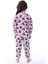 Kız Çocuk Kedi Desenli Uzun Kollu Pijama Takımı 2