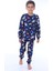 Erkek Çocuk Gece Uzay Desenli Uzun Kollu Pijama Takımı 1