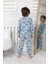 Erkek Çocuk Traktör Desenli Uzun Kollu Pijama Takımı 3