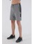 Sportswear Regular Erkek Basic Gri Melanj Şort 21042 4