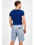 Sportswear Regular Erkek Basic Mavimelanj Şort 18818 2