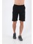 Sportswear Regular Erkek Siyah Şort 20549 1