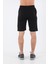 Sportswear Regular Erkek Siyah Şort 20549 2