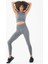 SlimFit Kadın Açık Antrasit Tayt 812094 4