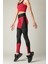 SlimFit Kadın Kırmızı Tayt 19352 3
