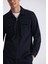 Lacivert Slim Fit Sivri Yaka Erkek Takım Elbise10 3