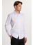 Modern Slim Fit Düz Saten Erkek Gömlek 1