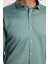 Slim Fit Dar Kesim Likralı Düz Saten Erkek Gömlek 3