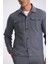 Antrasit Slim Fit Sivri Yaka Spor Erkek Takım Elbise 3