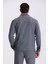 Antrasit Slim Fit Sivri Yaka Spor Erkek Takım Elbise 4