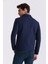 Lacivert Slim Fit Bebe Yaka Spor Mevsimlik Mont 2