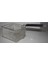Gri renkli 21x19 cm metal fritöz sepeti, arkadan asmalı, kullanışlı ve dayanıklı 1