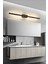 Modern Dekoratif Çubuk LED Duvar Aplik 70 cm Ahşap Desen Profil (Dikdörtgen Rozanslı) 3000K 4