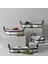 Arlina Porselen-Metal 28,5x15,8x8,5 cm Sunum Kase Seti 2