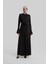 Vatkalı Elegance Elbise 24Y9823 Siyah 3