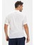 Kısa Kol Şile Bezi Bodrum Erkek T-Shirt Beyaz 3001 2