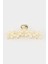 Kadın Gold Çiçekli Mandal Toka E8869AXNS 1