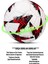 Futbol Topu Europe Ligi Pompalı Set Dayanıklı Sert Zemin Halı Saha Futbol Topu Kırmızı 100 5