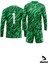 Erkek Uzun Kollu Yeşil Nefes Alabilen Kaleci Forması ve Şortu Goalkeeper Jersey Gk DMNF5587 1