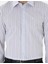 Erkek Mavi Çizgili Slim Fit Uzun Kollu Gömlek 50304538-VR036 6