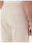 Erkek Bej Comfort Fit Keten Karışımlı Örme Şort 50302548-VR011 6