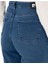 Kadın Mavi Mom High Waist Fit Jean Pantolon 50307851-VR036 6