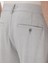 Erkek Gri Slim Fit Gofre Yazlık Kanvas Pantolon 50305235-VR024 6