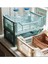 403014 Midibox Ocean Katlanabilir Plastik Kasa, Mavi, Tek Ebat 5