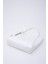 Beyaz SHK108 Çıtçıtlı Suni Deri Cüzdanlı Makyaj Çantalı Kadın El ve Omuz Çantası U:25 E:38 G:15 cm 7