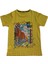 Erkek Çocuk Dijital Baskılı Sarı T-Shirt 11-12 Yaş Sarı 4