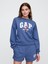 Kadın Mavi Gap Logo Disney Sweatshirt 1