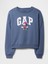 Kadın Mavi Gap Logo Disney Sweatshirt 2