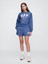 Kadın Mavi Gap Logo Disney Sweatshirt 4