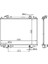 Orıs BMZ032026 Radyatör Brazing At 450X628X26 B-2500 2.5d 96- 1