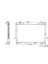 Wısco 8981372764 Su Radyatörü Brazıng At 500X648X26 mm Isuzu D-Max 2.5td 12- 1
