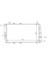 Orıs MSK001034 Radyatör Felıcıa-Favorit 1.3 Klimasız Mek 489X285X34 Alüminyum 1