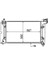 Orıs BTO504016 Radyatör Brazing Corolla Uyumlu 01 Geçmeli GEÇMELI598X349X16 1