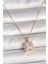 Gold Renk Zincir Kare Zirkon Taşlı Model Kadın Kolye - EBJ250501W32770 1