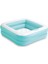 Intex Mavi şişme mini kare havuz 86x86x25 cm, pompa hariç, eğlence dolu yaz keyfi 1