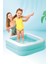 Intex Mavi şişme mini kare havuz 86x86x25 cm, pompa hariç, eğlence dolu yaz keyfi 2