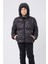 Spor Erkek Spor Çocuk Çıkabilir Kapüşonlu Su ve Rüzgar Geçirmez Cepli Mont & Kaban & Parka 1