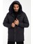 Spor Erkek Polarlı Su ve Rüzgar Geçirmez Kapüşonlu Mont & Kaban & Parka 3