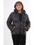 Spor Kız Spor Çocuk Çıkabilir Kapüşonlu Su ve Rüzgar Geçirmez Cepli Mont & Kaban & Parka 2