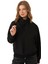Spor Kadın Dik Yaka Su ve Rüzgar Geçirmez Oversize Crop Mevsimlik Yağmurluk Rüzgarlık 2